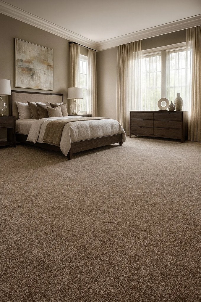 ITC, Koberec metráž Ferrara 7754, na mieru, šíře 4m,5m, hnedá, filc, detská izba