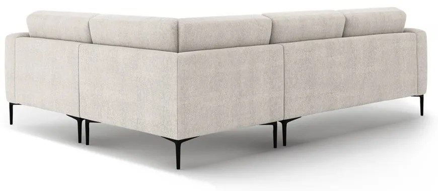 Béžová rohová pohovka (pravý roh/do L) Bemy – Micadoni