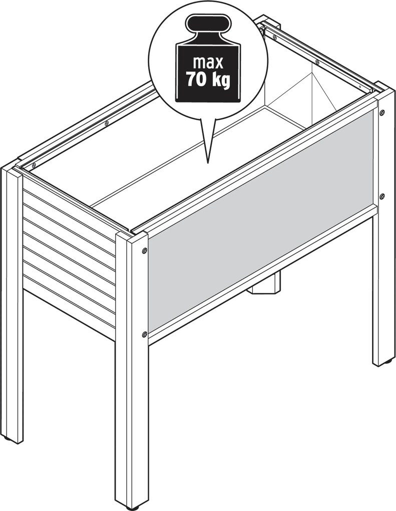 Detský vyvýšený záhon