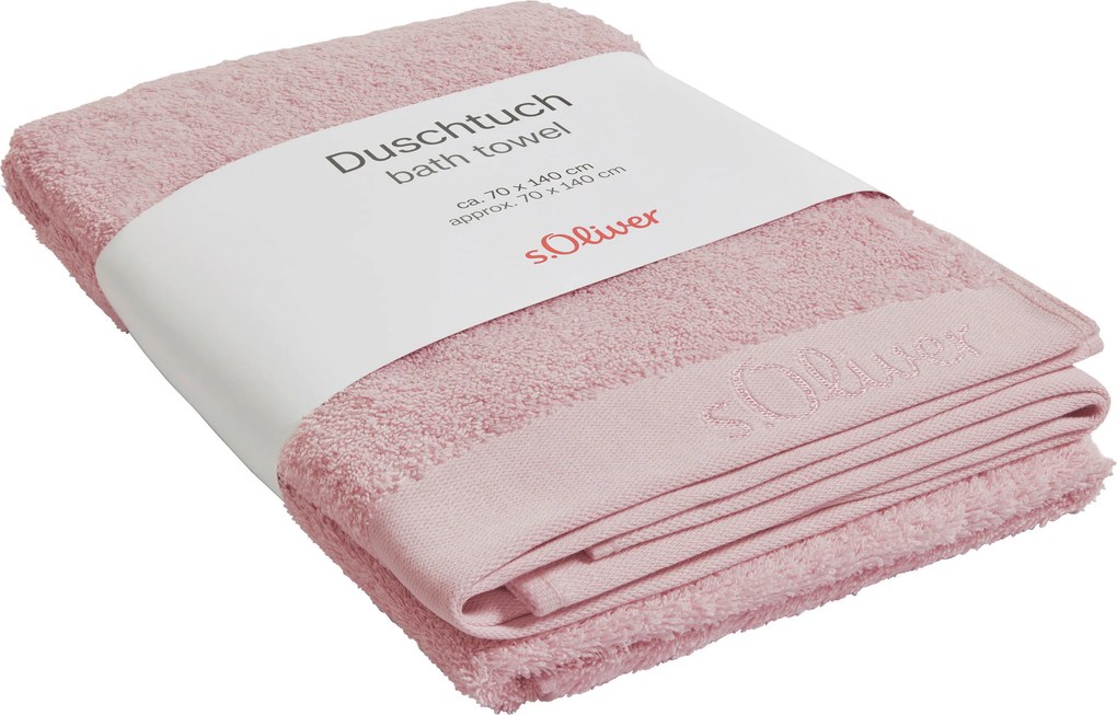 XXXLutz UTERÁK, 70/140 cm, svetloružová S. Oliver - Kúpeľňový textil - 003252041513