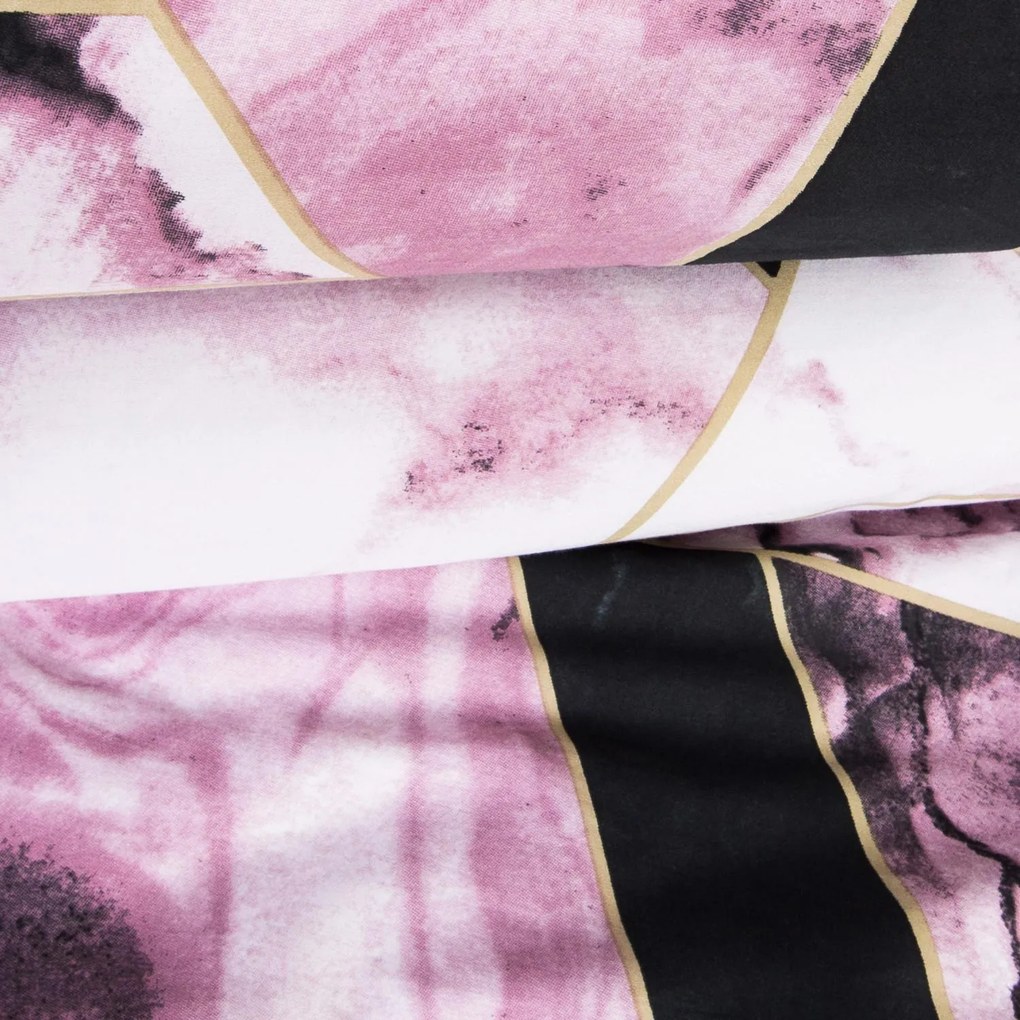 SATÉNOVÉ OBLIEČKY SATINLOVE 140X200 CM, 1 KS 70X90 CM VZOROVANÉ