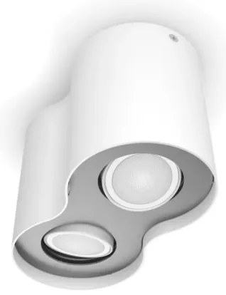 Philips - LED Stmievateľné bodové svietidlo Hue PILLAR 2xGU10/4,2W/230V + DO biela