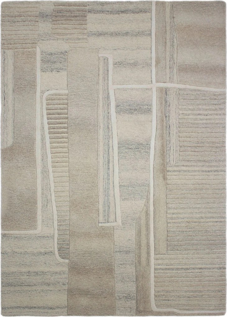 XXXLutz VLNENÝ KOBEREC, 140/200 cm prírodná farba Flair Rugs - Online Only bytové doplnky - 003165047601