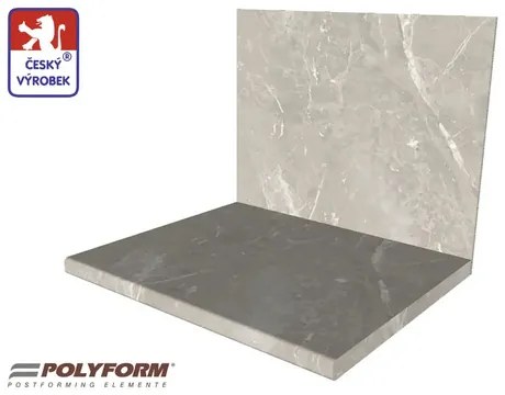 Kuchynská pracovná doska MYRIADE BLACK/MRAMOR ITALIA 10x640x4100 mm