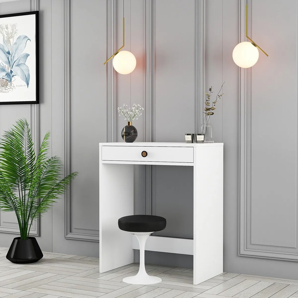 Kozmetický stolík Lizbon White