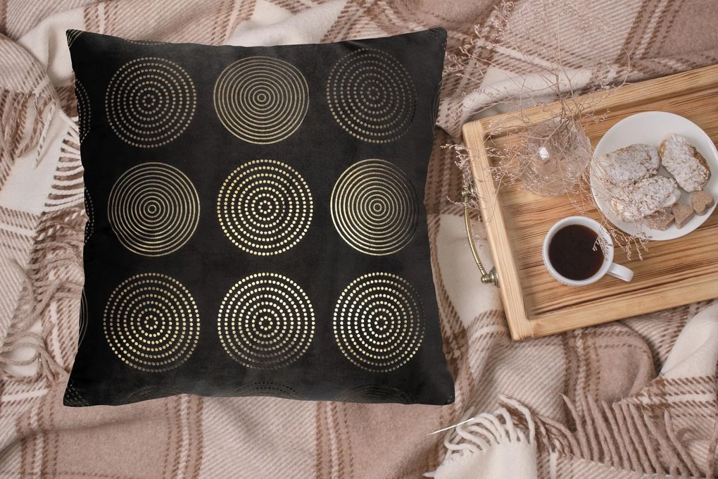 Povlak na polštář LUXOT BC08 45x45 cm černý