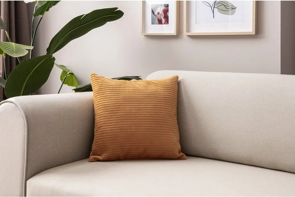 Menčestrové obliečky na vankúše v súprave 2 ks 43x43 cm – Mioli Decor