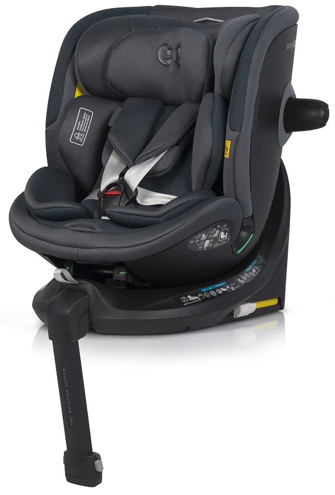 Súprava autosedačky EasyGo Buz Xtd Pro a Buz Pro Body 2 v 1 Granito