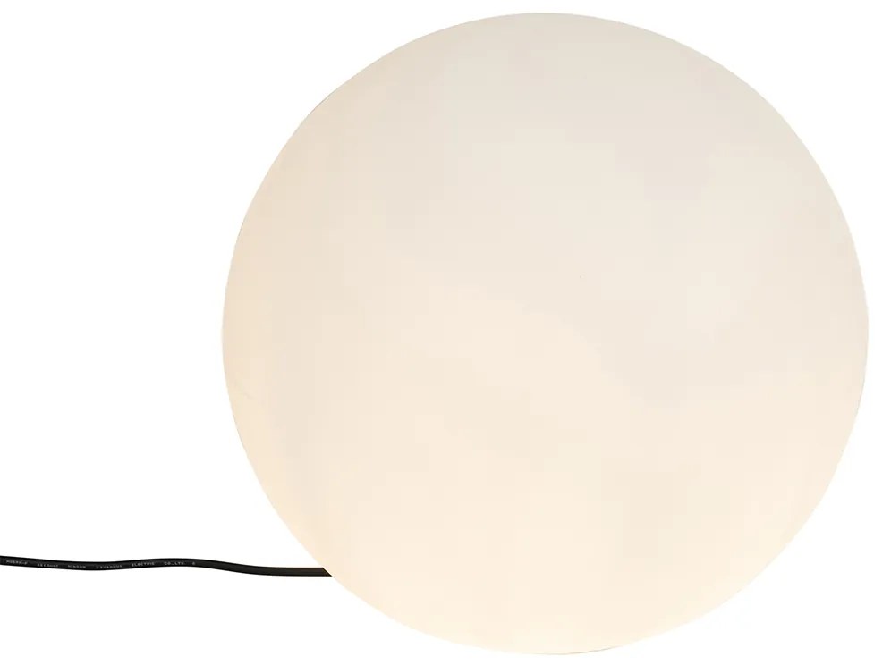 Moderná vonkajšia lampa biela 45 cm IP65 - Nura