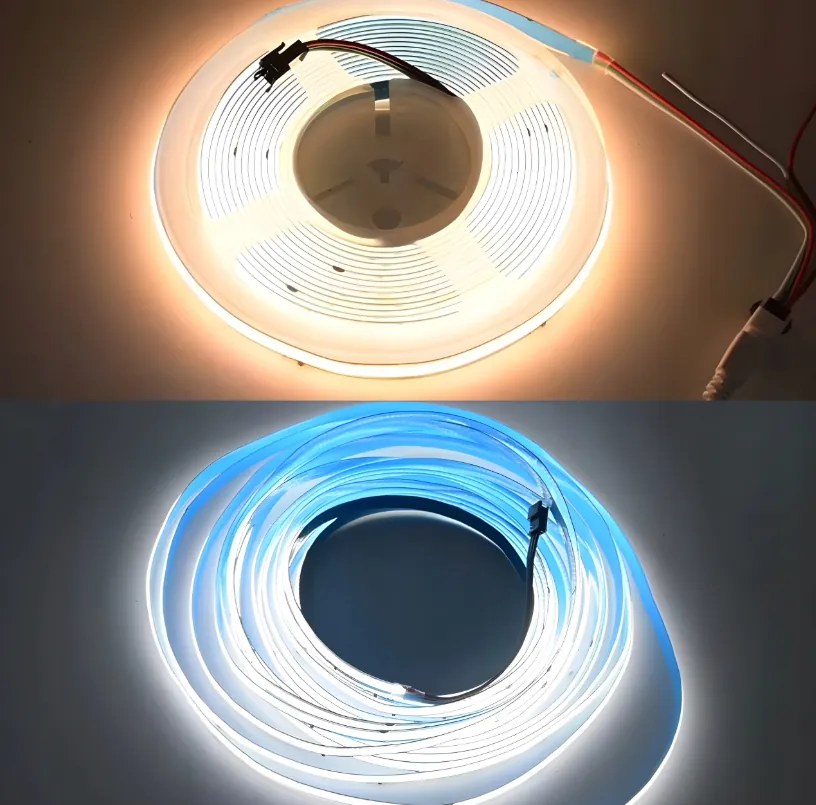 LED pásik digitálny COB 24V 5m 65W 3000K 1170lm digitálny efekt tečúcej vody