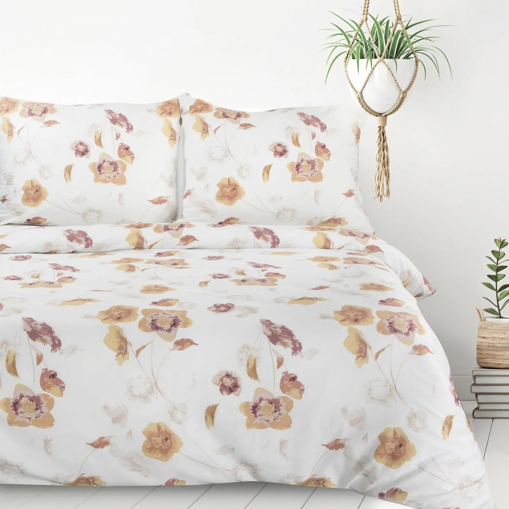 OBLIEČKY Z MIKROVLÁKNA IGA 200X220 CM, 2KS 70X80 CM KVETY