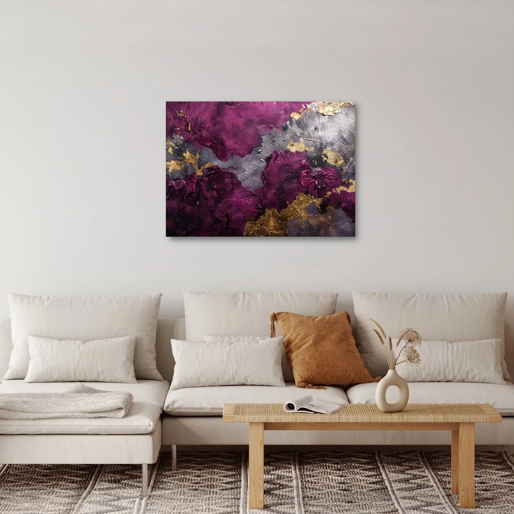 Obraz - Textúrovanie abstrakcie (70x50 cm)