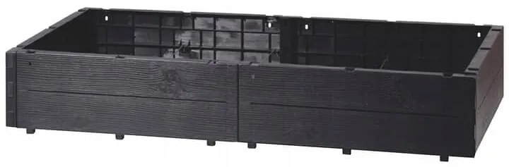 Aldotrade Zvýšené lôžko hnedé, 6 kusov 61 x 21 cm