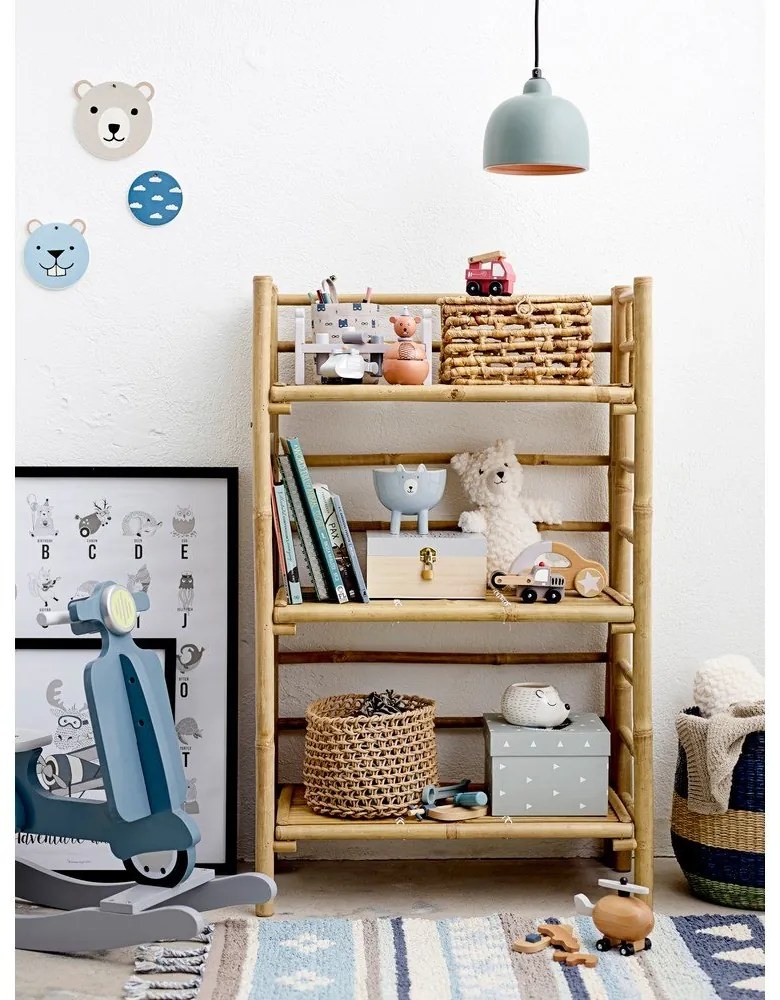 Súprava 3 nástenných dekorácií Bloomingville Mini Teddy Bear