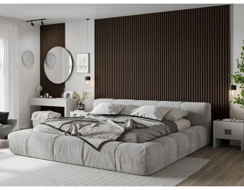 Mexen Lam-B, akustické stenové lamely 275 × 30 cm, HDF doska 4 mm, technická dyha, orech pálený, S100-275307-3015-024