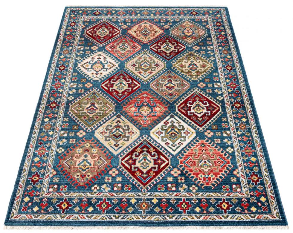 Kusový koberec Ibrahim modrý 160x225cm