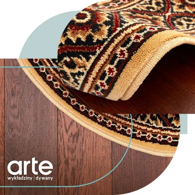 Koberec Agnella Standard Apium béžový ovál