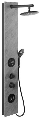 Sprchový panel SAT dekor kameň STONESHOWER