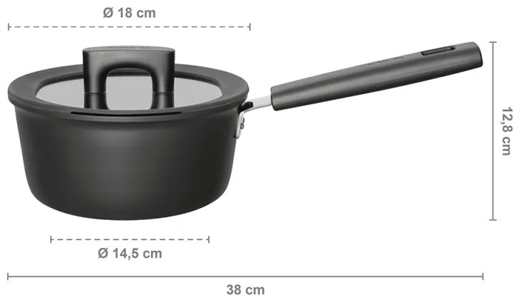 Rajnica Hard Face 1,8 l s pokrievkou