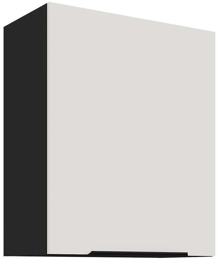 Kuchynská skrinka Aria-Wh/Bl Anti Fingerprint 60g-72 1f