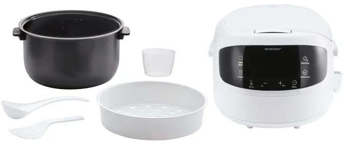 Silvercrest®  Kitchen Tools Digitálny ryžovar Srkm 860 A1  (100375806)