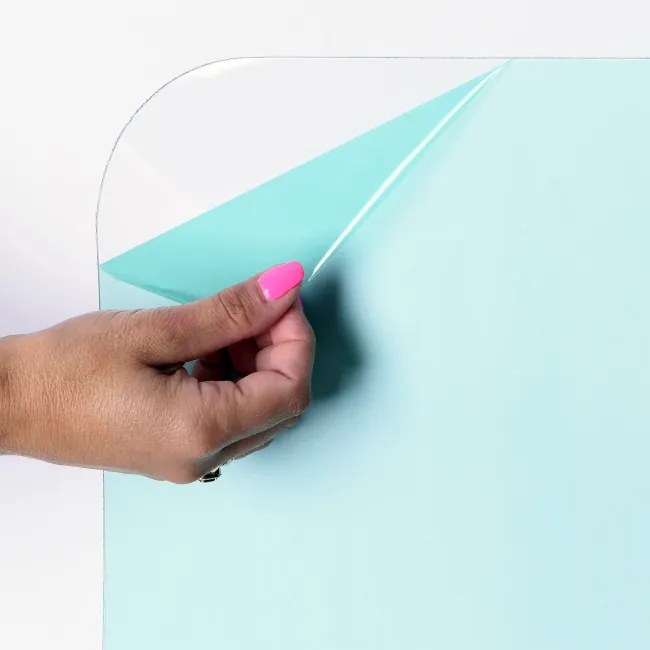 Podložka pod stoličku 120x90x0,07 cm priesvitná