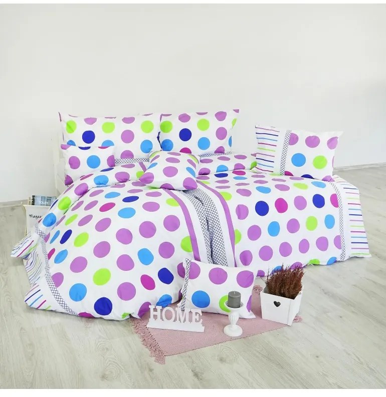 Pera V3 lila EMI, Štandardný set jednolôžko obsahuje 1x 140x200 + 1x 70x90