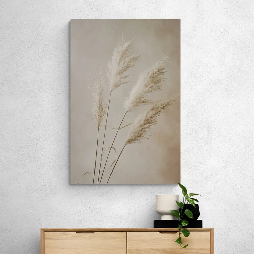 Obraz suchá pampová tráva