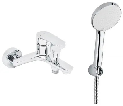 Vaňová batéria SAT Mood s vaňovým setom 150 mm chróm SATBSMOOD222SET1