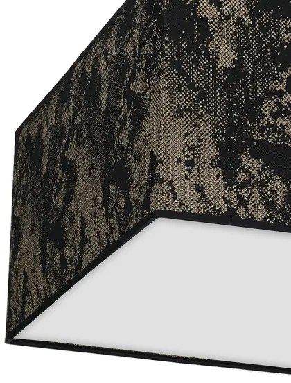 Stropné svietidlo SATINO 2xE27/60W/230V čierna/zlatá