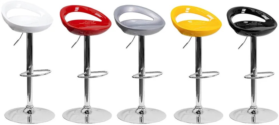 Barové stoličky Kitti, 2 ks, bordové