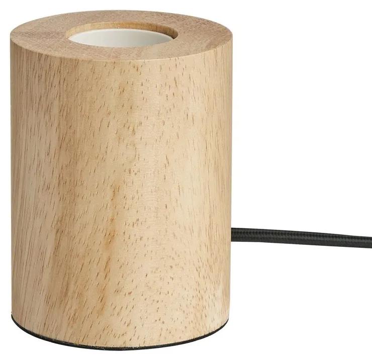 Butlers STILO Stolná lampa drevená guľatá 11 cm