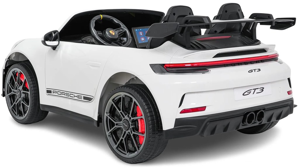Detské elektrické autíčko Porsche 911 GT3 STRONG MP4 biele