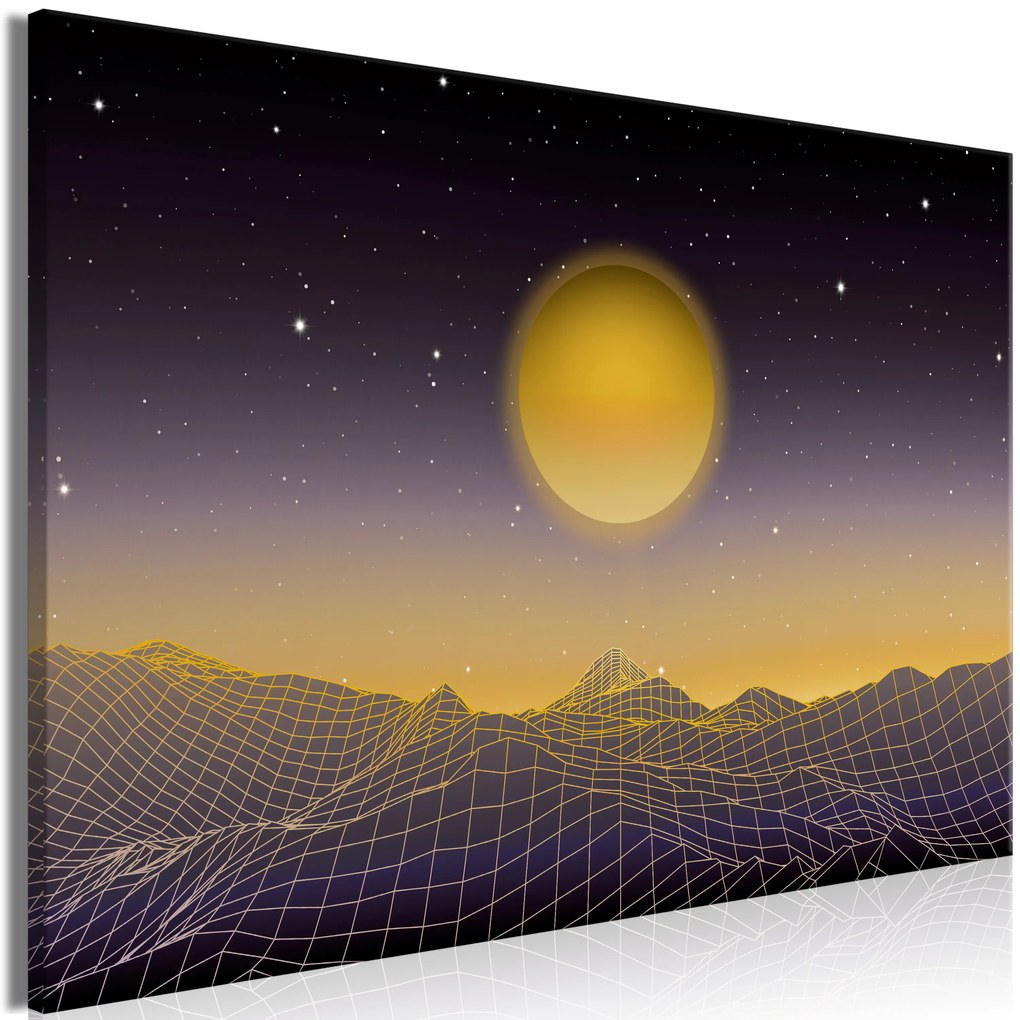 Artgeist Obraz - Futuristic landscape 3 (1 Part) Wide Veľkosť: 30x20, Verzia: Premium Print