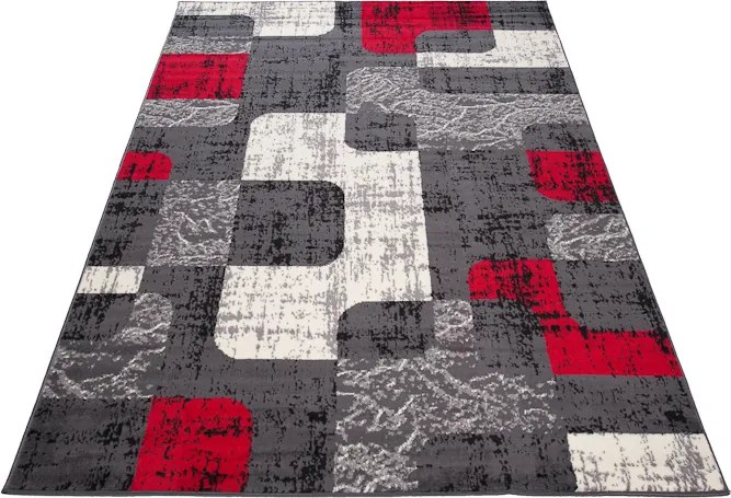 TA Koberec D322A DARK GRAY CHEAP PP CRM Sivý Obdĺžnikový Rozmer: 60x100 cm