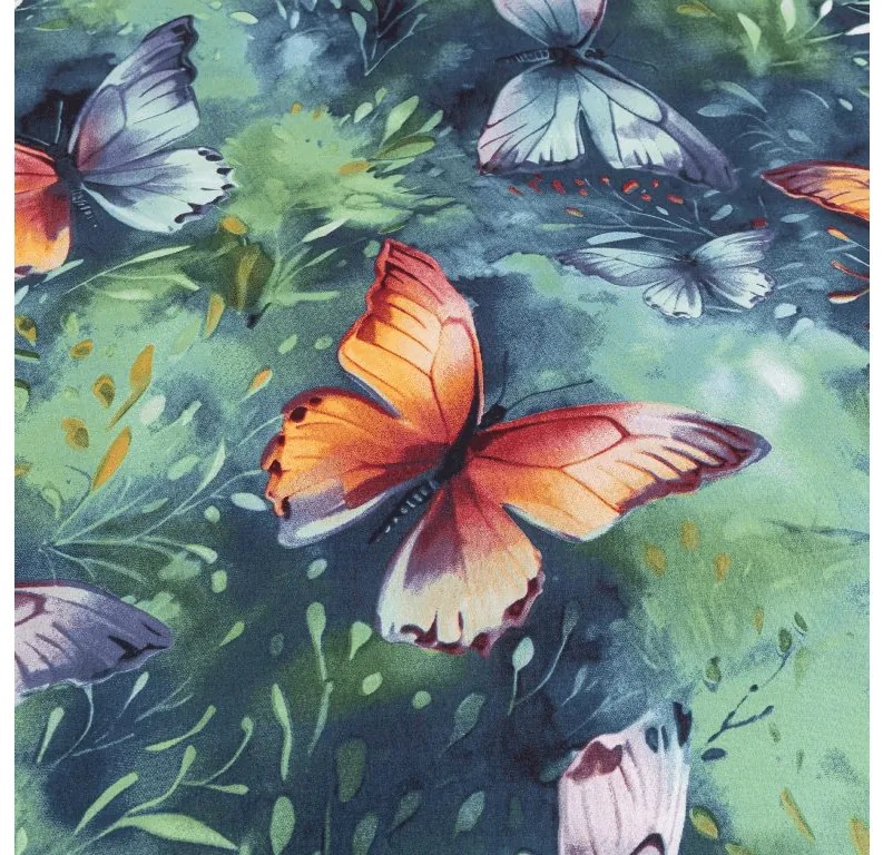 Obliečky z mikrovlákna COLORFUL BUTTERFLY, farebné Rozmer obliečky: 2 ks 70 x 90 cm | 200 x 220 cm