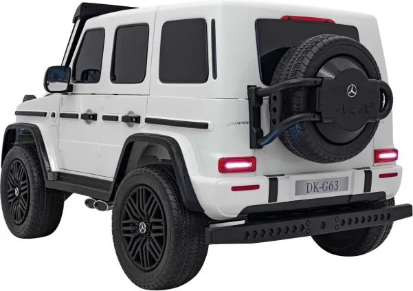 Elektrické autíčko Mercedes Benz G63 AMG XXL biele