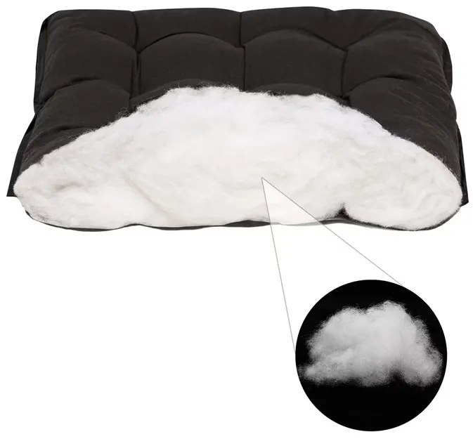 InternetovaZahrada 6 x poduška Cozy - antracit