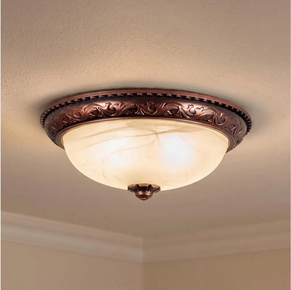 BRILAGI - Stropné svietidlo FRESCO 2xE27/40W/230V priemer 30 cm medené