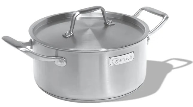 Elmich Trojvrstvový nerezový hrniec Tria Plus Ø 18 cm (2L)