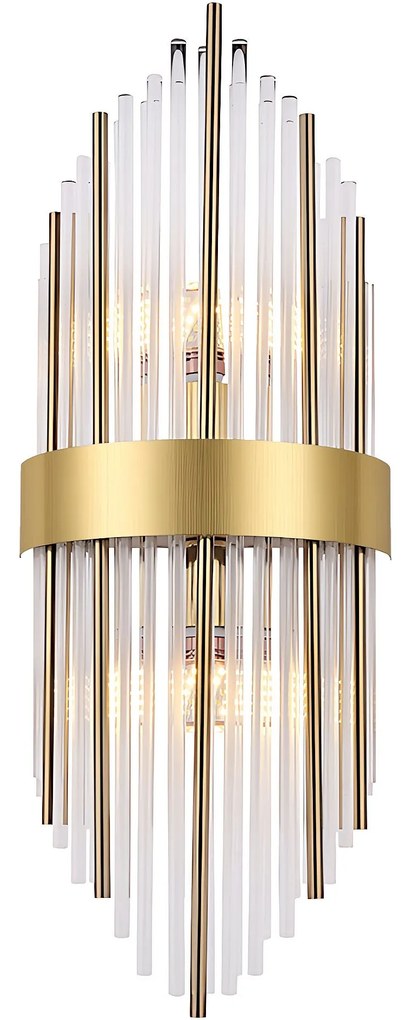 Toolight Toolight, nástenné svietidlo 2xE14, APP1761-1W, zlatá matná, OSW-04053