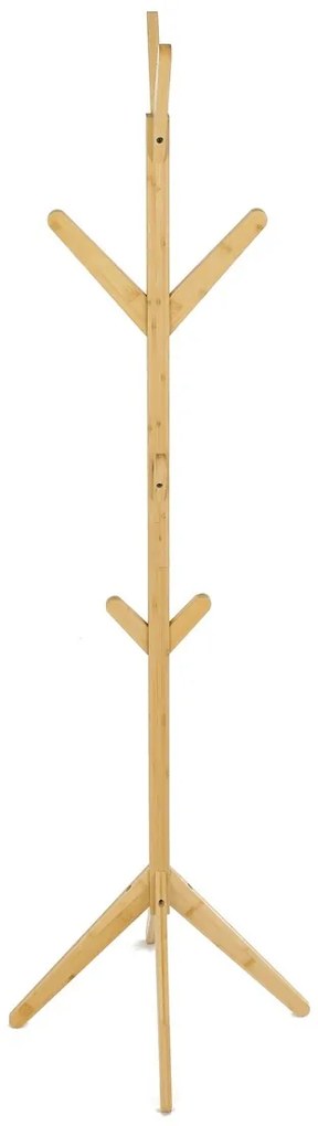 Stojanový vešiak B017 NAT, bambus