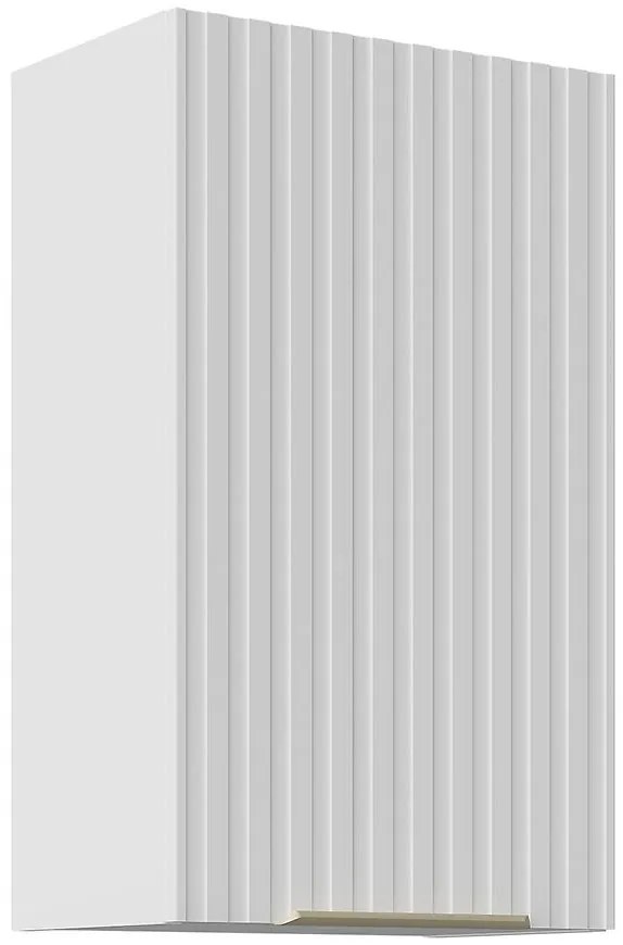 Kuchynská Skrinka Tuluza 40G-72 1F biely mat lamel