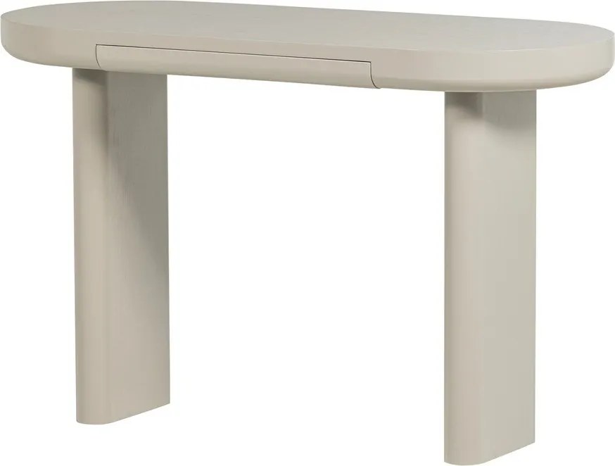 Béžový konzolový stolík 50x120 cm Mael – WOOOD