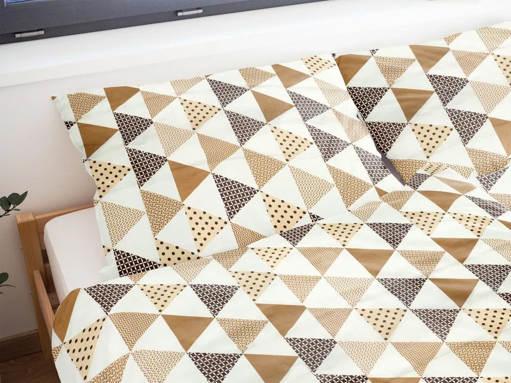 Polášek Bavlnené obliečky LENKA - Šedá | 140 x 200 cm / 70 x 90 cm