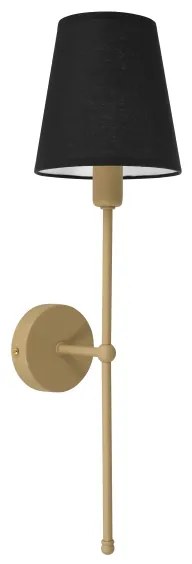 Nástenné svietidlo MADELA 1xE14/40W/230V čierna/béžová