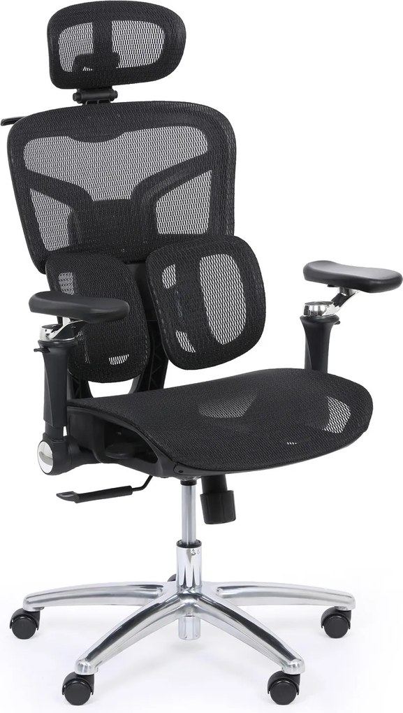 Kancelárska stolička LEVEL, sivá