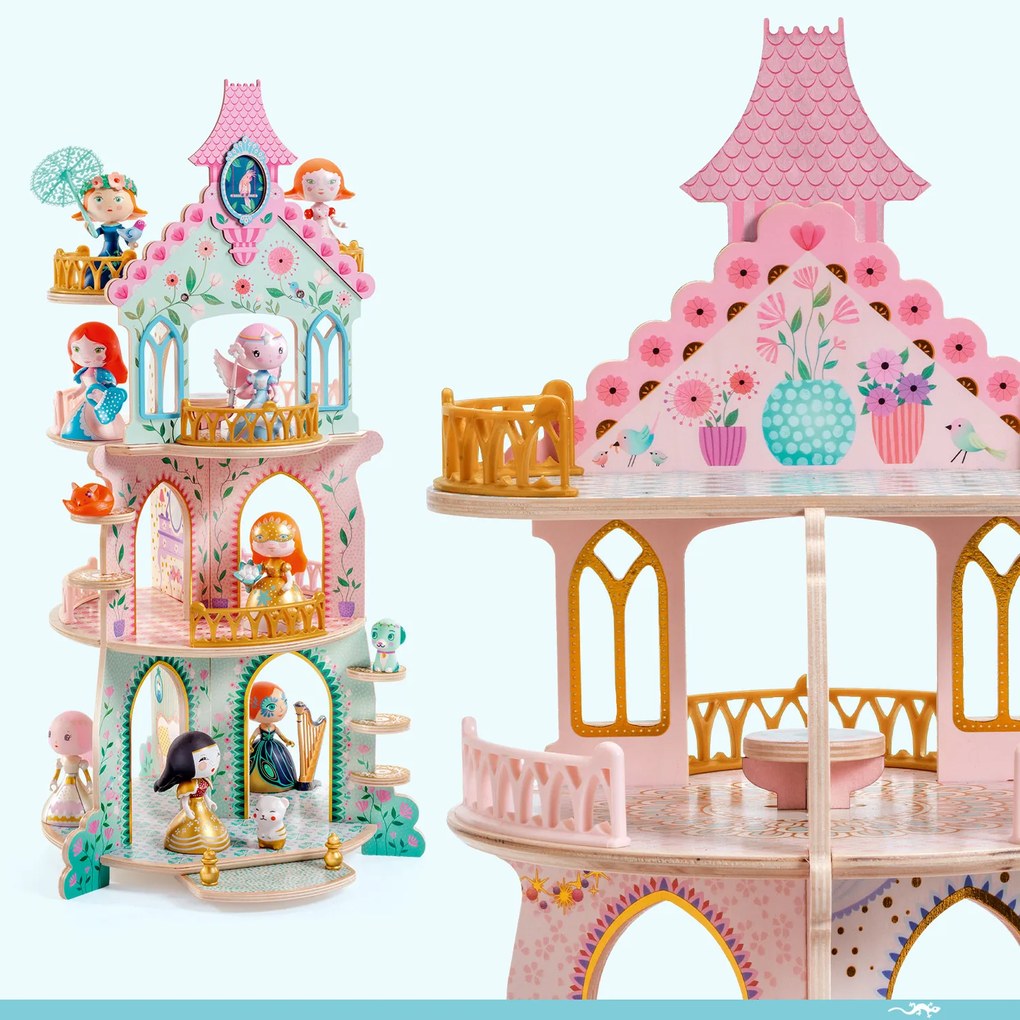 Balíček Arty Toys - princezné Candy & Columba & Veža pre princezné