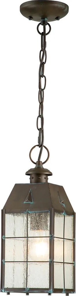 XXXLutz VONKAJŠIE ZÁVESNÉ SVIETIDLO, 14/48.3 cm Elstead Lighting - Online Only bytové doplnky - 009093120101