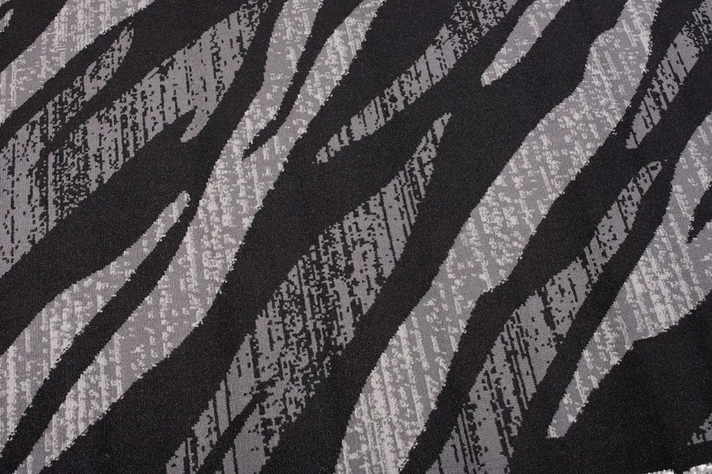 TA Koberec J313B BLACK CHEAP PP CRM Sivý Obdĺžnikový Rozmer: 60x100 cm